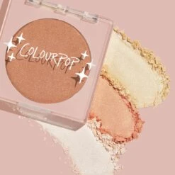 Pressed Powder Highlighter -Colour Pop Shop 17 Hero Highlight Shot 072