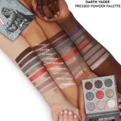 Galaxy Vibes -Colour Pop Shop Arm Swatch Darth Vader Palette with Product 32c50f8e 3504 4631 8974 922dd0b29978
