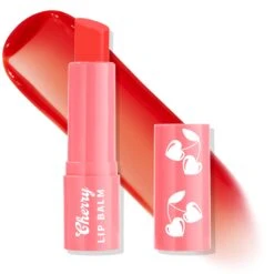 Cherry Bomb -Colour Pop Shop Cherry Lip Balm Valentine With Cap