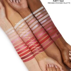 Flirty Talk -Colour Pop Shop Flity Talk Palette Arm Swatch
