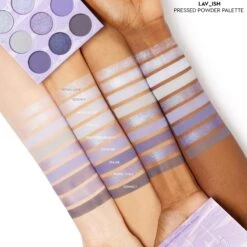 Liv Lav Luv -Colour Pop Shop LAV ISH PPP LAV ISH Arm Swatch With Product