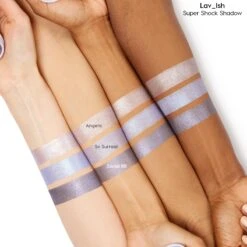 Liv Lav Luv -Colour Pop Shop Lav Ish SSS Arm Swatch With Product