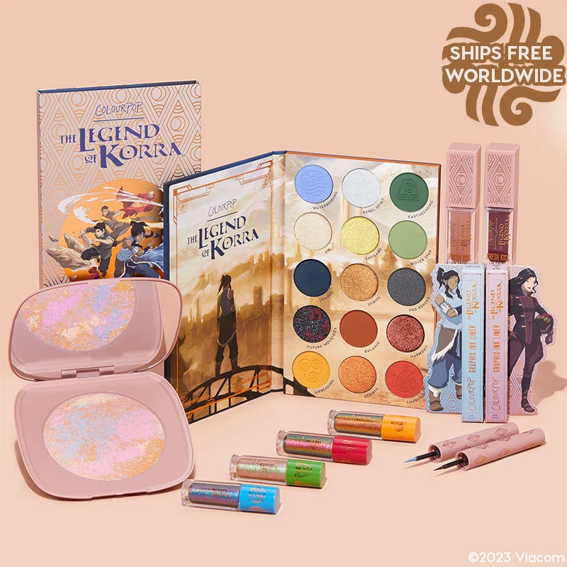 Legend Of Korra X ColourPop Collection 3 Legend Of Korra X ColourPop Collection