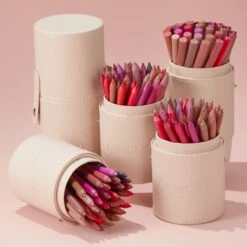 Must-Have Lippie Pencil Stash Cup -Colour Pop Shop Lippie Pencil Stash Cup Stylized Group