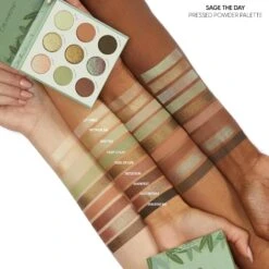 Sage The Day -Colour Pop Shop Sage The Day Palette with Product Arm Swatch 8c155c50 8158 406d 9a06 0bfc18a3fb67