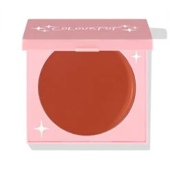 Sunset Strip -Colour Pop Shop Sunset Strip Instant Crush Matte Blush Inline Half Closed