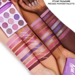 Purple Love -Colour Pop Shop its my pleaure palette arm swatch with product 720 25d8c32c 0b0c 4a45 ab5f fd2c65c326e4
